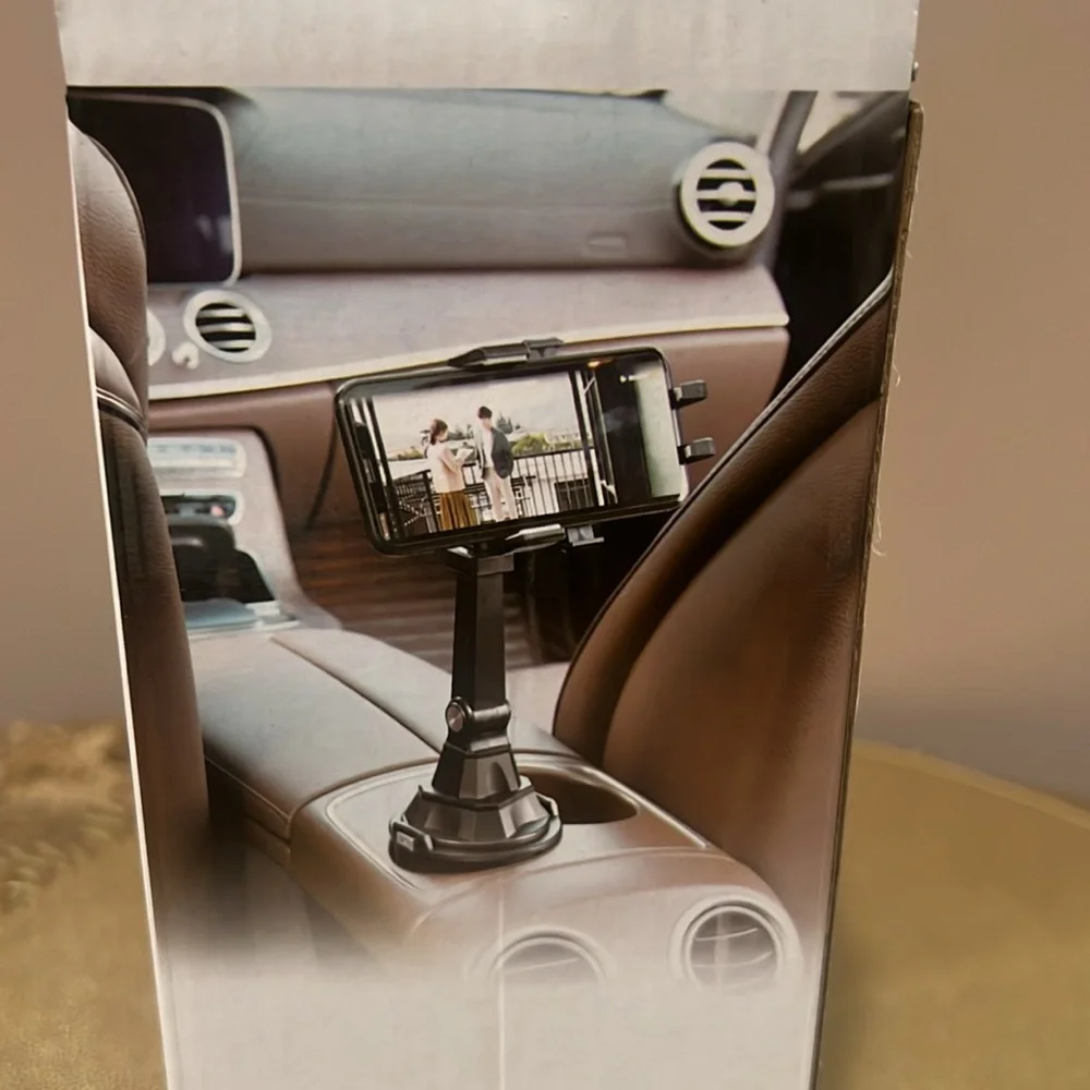 QBL Innovations Automatic Lock Cup Phone Holder